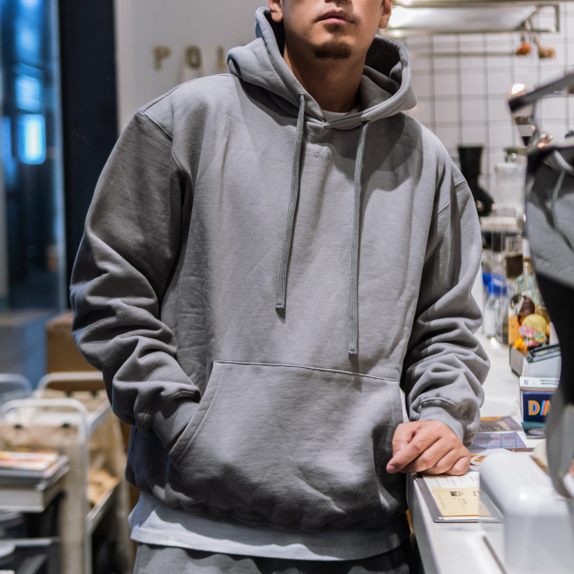 纯色帽衫卫衣帽衫套头