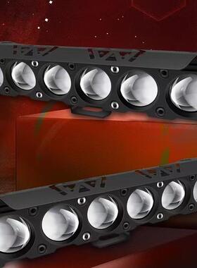 摩托车改装电动车灯超亮led大灯电瓶三轮车12v48v24v强光射灯通用