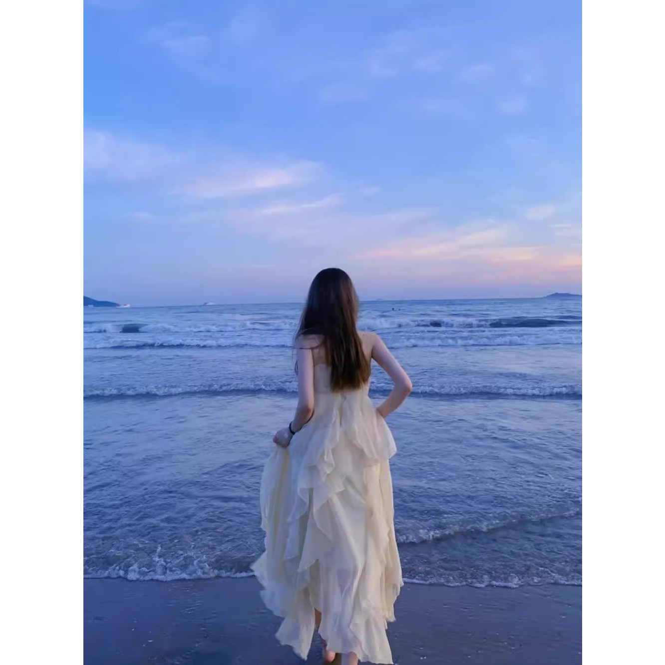 Sweetheart 爱丽丝梦游仙境 大裙摆超重工仙女大摆吊带连衣裙长裙