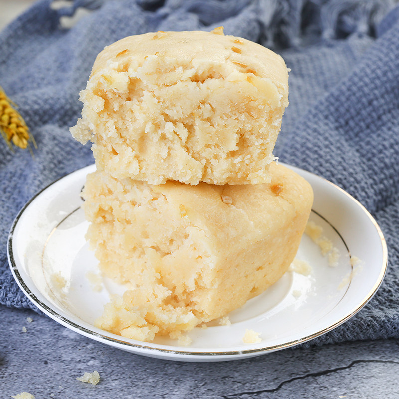 无蔗糖鲜榨柠檬米粉嘟嘟无糖磅蛋糕早餐代餐杂粮蛋糕甜点心零食