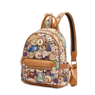 小熊依恋儿童小书包卡通幼儿园12-3-6岁儿童双肩包女童婴儿小背包