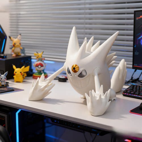 宝可梦超级耿鬼mega手机平板支架