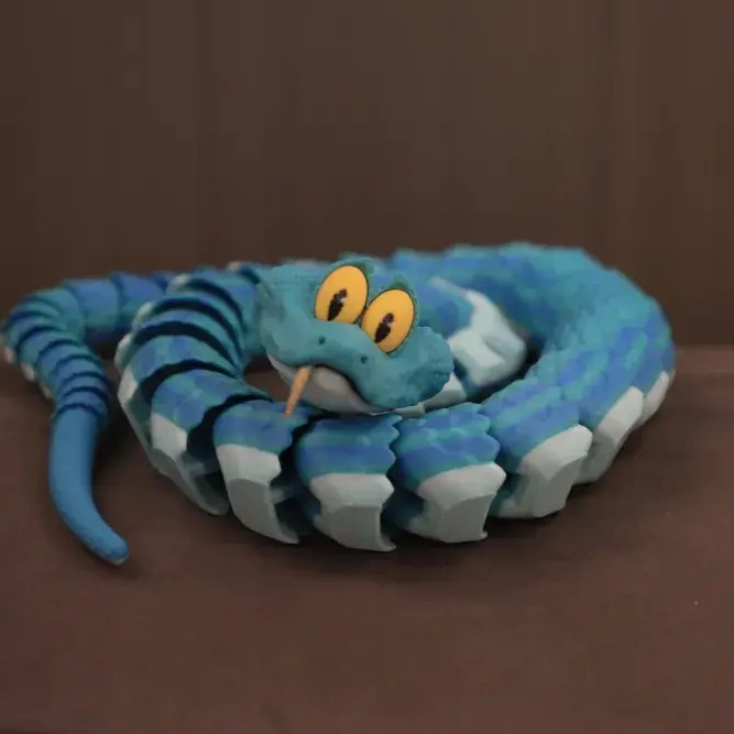 可动盖瑞蛇玩具疯狂动物城2周边