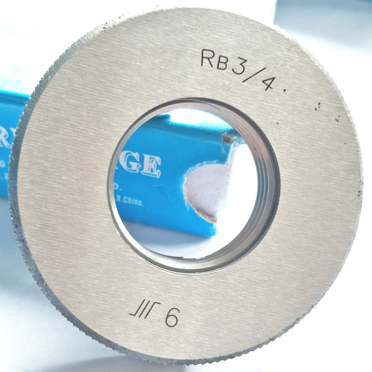 成量R环规英制螺纹量规密封锥管螺纹环规RB1/4螺纹规BSPT止通环规