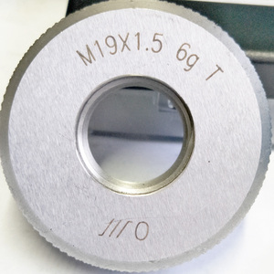 成量环规普通螺纹规川牌公制量规螺纹环规M19*1.5止通规6g/6h环规