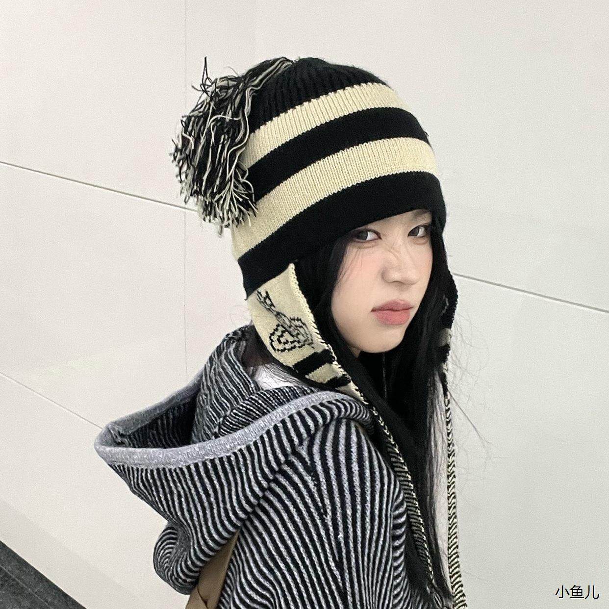真一漫画西太后土星帽子针织毛线