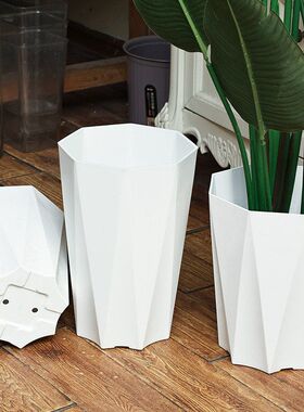 绿植大花盆家用轻奢高级感塑料