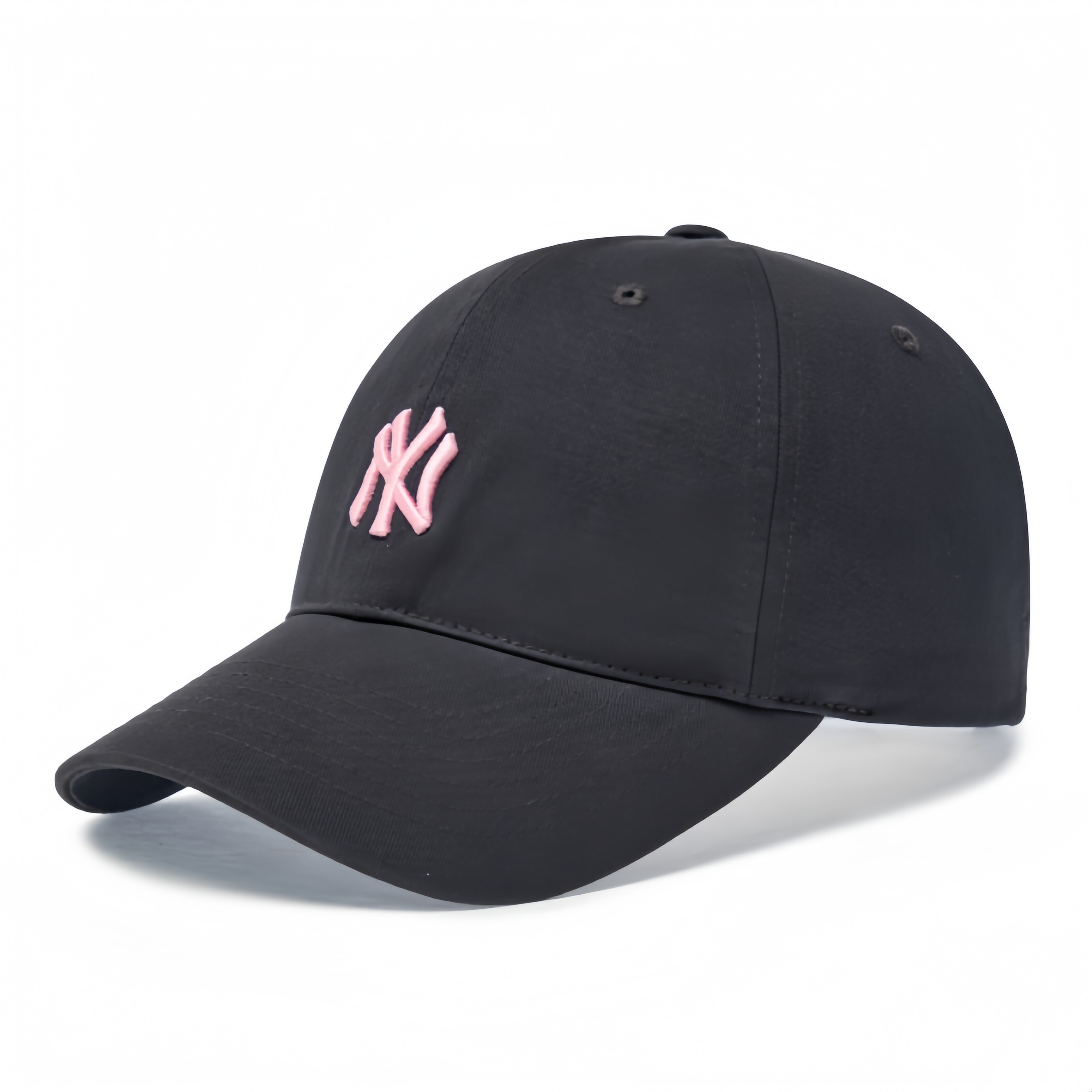 韩国正品MLB26新款男女灰粉软顶小标棒球遮阳鸭舌百搭休闲NY帽子