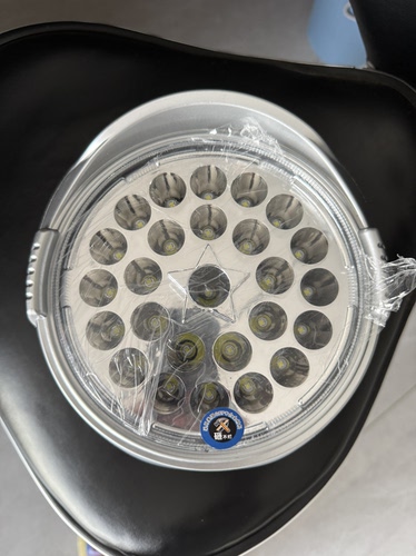 电动三轮车摩托车超亮强光LED前大灯总成12v48v60v通用防水圆大灯