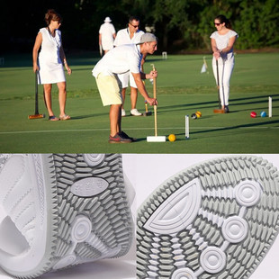 女门球鞋女踩门球运动鞋打门球比赛鞋软底轻便鞋防滑女团队伍鞋女