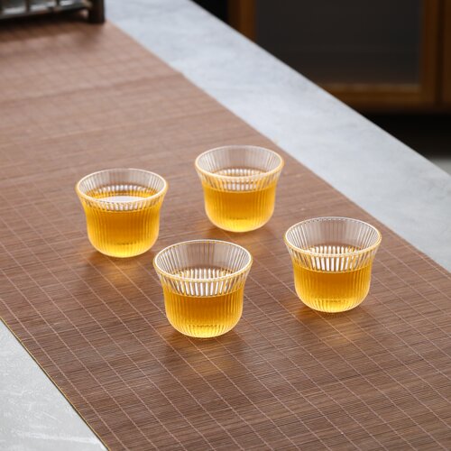 耐热玻璃杯小茶杯品茗杯小酒