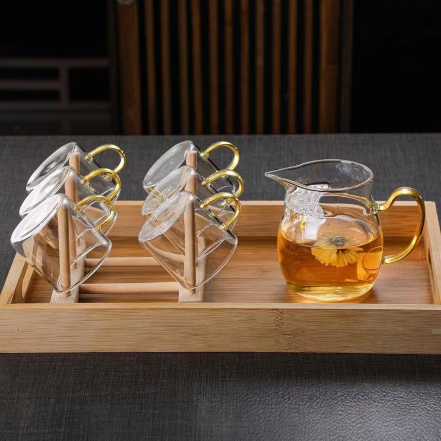 加厚耐高温玻璃月牙公道杯茶漏一体大容量带滤网分茶器耐热泡茶杯,餐饮具,公道杯,淘宝优惠券,粉丝福利购,淘宝优惠卷