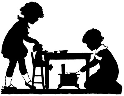 设计素材 Dover 事物影像轮廓图案 Decorative Silhouettes 690P