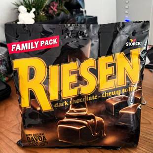 包邮德国进口里森巧克力太妃糖纯可可脂巧克力味结婚喜糖果零食