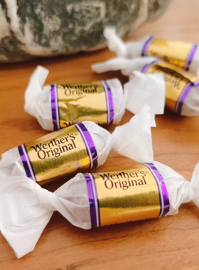 德国进口storck系列werther's original巧克力夹心软太妃糖散装