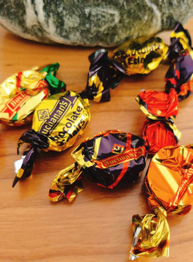 英国卡司盖特什锦软太妃糖Golden Casket进口糖果 散装半斤