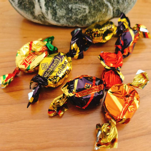 英国卡司盖特什锦软太妃糖Golden Casket进口糖果 散装半斤