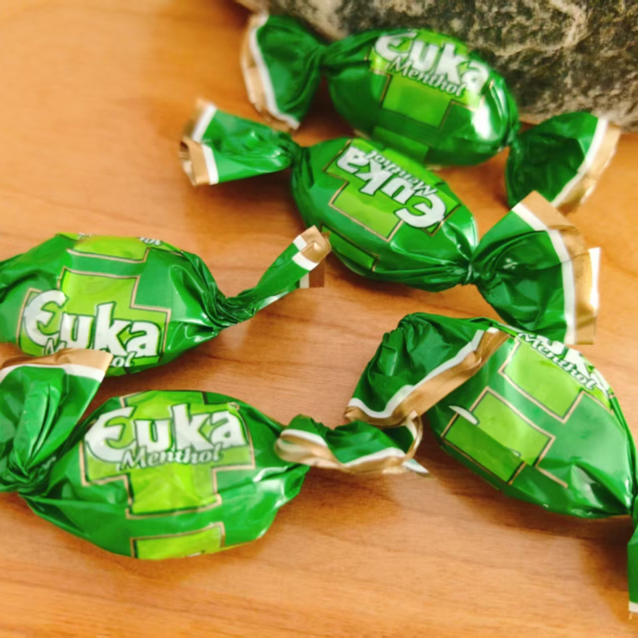 德国进口桉树薄荷糖进口薄荷味硬糖果纯硬糖进口糖零食散装半斤