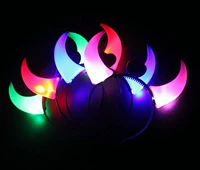 Glowing Horns Trẻ em Người lớn Ngày đầu năm Nguồn cung cấp Mũ nón - Sản phẩm Đảng / Magic / Hiệu suất 	phụ kiện cosplay cảnh sát	