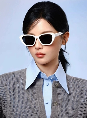帕莎2025新品杨超越同款墨镜时尚蝶形方框前卫优雅太阳镜PS3053