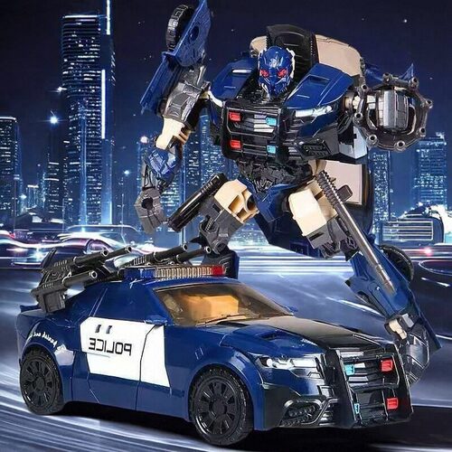 路5障警察汽车机器人变形