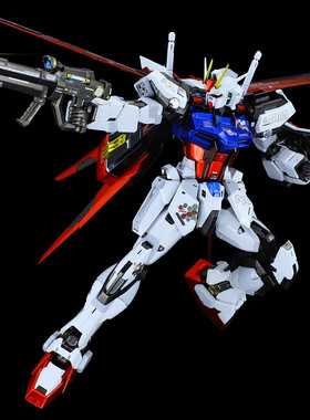 千手成品印花万代MG翔翼型空战突击RM敢达强袭高达拼装1/100模型