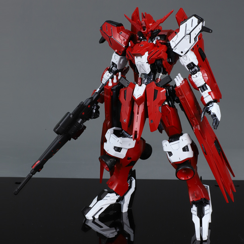 千手改色MG维达尔 白红1:100铁血万代拼装模型机甲手办玩具男礼物
