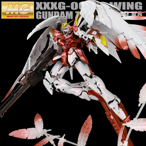 万代千手渐变粉MG新飞翼零式天使