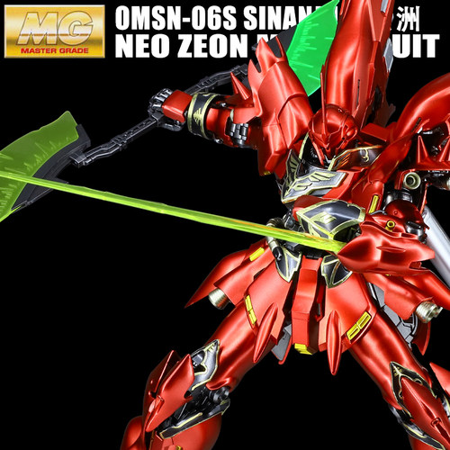 金属色MG新安洲千手万代高达模型