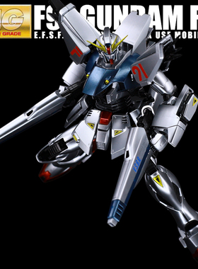 千手万代金属着色MG F91 2.0改色高达拼装模型1/100敢达自带支架