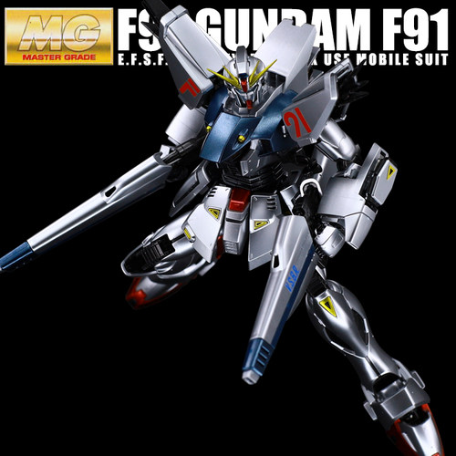 万代mgf91改色高达拼装模型
