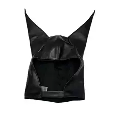 Anonymous Club Shayne Olive Devil Horn Leather Hat Playboicarti Same Style