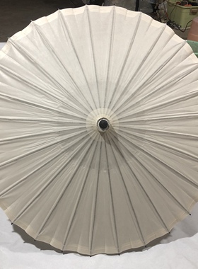 仿古泸州非遗油纸伞米白色diy婚礼防晒防雨拍照摄影汉服走秀道具