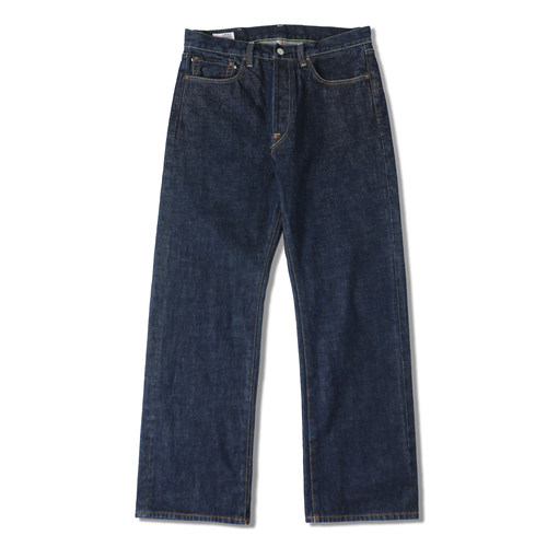 WIROTE威络 正蓝调官脱原牛 宽松直筒 日产贝原赤耳牛仔裤14.5OZ