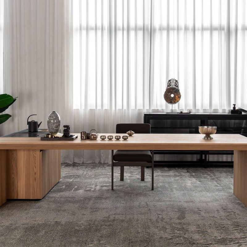 茶桌2025新款高端茶桌家用实木烧水壶一体大板原木客厅泡茶台宋代