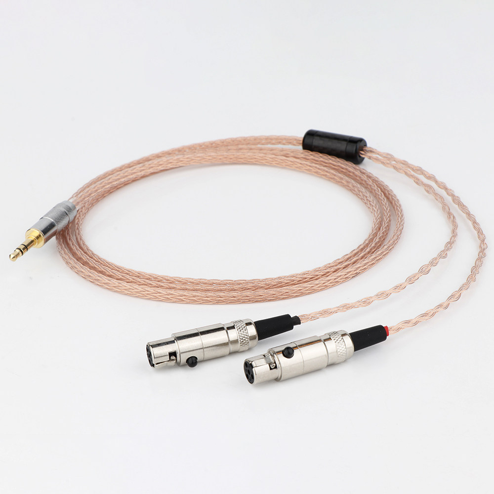单晶铜Audeze LCD-3 LCD3 LCD-2LCD-4 LCD-4z LCD-MX4耳机升级线