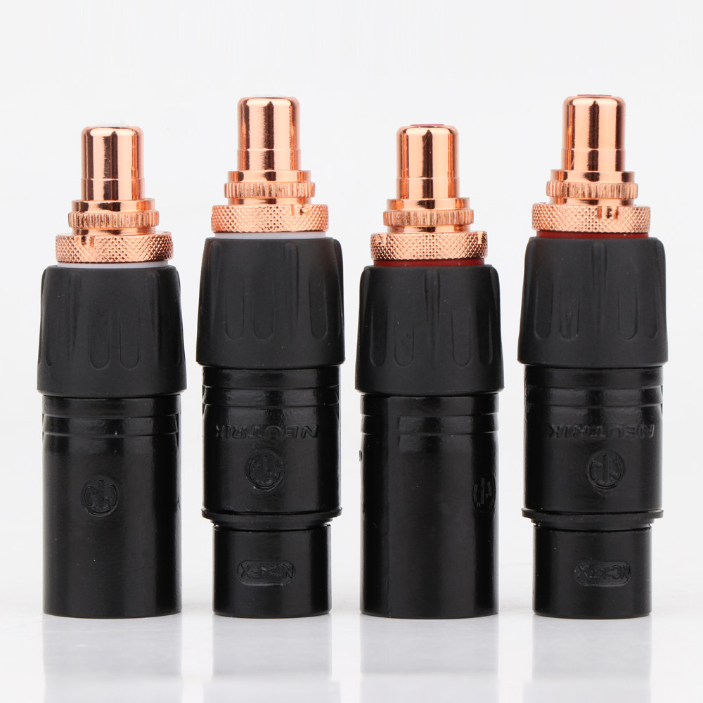 瑞士swiss平衡头转莲花母座 卡农公母转rca母插头 音频音响转换头