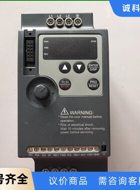 YK100-T4-2R2G青岛宇控YUKONG变频器，二手拆-【议价】