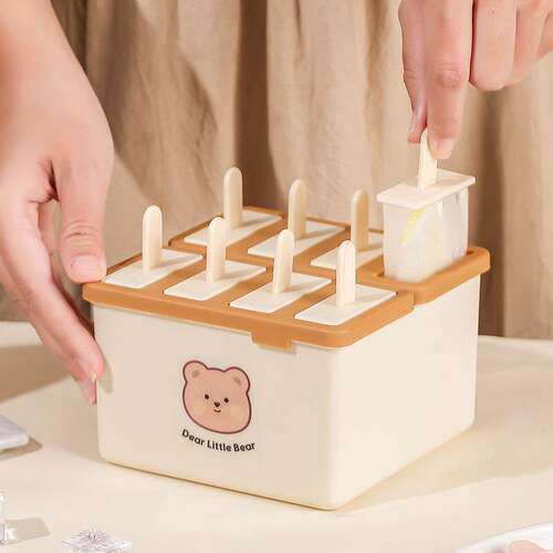 冰棍雪糕模具食品级带盖子家用做冰棒冻冰块盒的磨具自制冰淇淋神