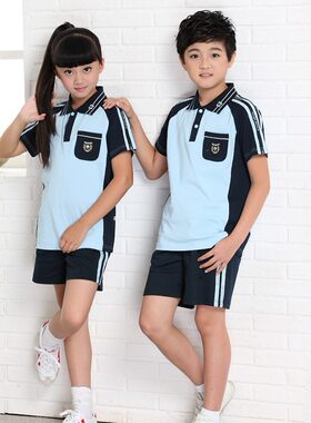 校服南宁市小学初中高中短袖
