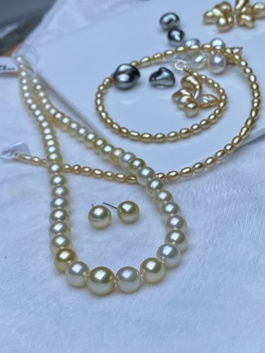 南洋金珠  海水珍珠 南洋金珠keshi 天然海水无核珍珠