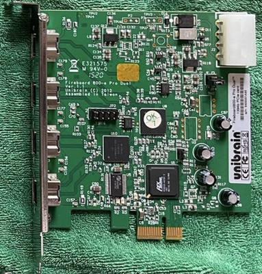 unibrain Fireboard800-e 1394b pcIe card 图像采集卡现货议价