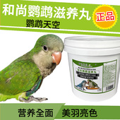 鹦鹉天空和尚鹦鹉滋养丸饲料和尚头专用鸟食粮饲料滋养丸合成粮
