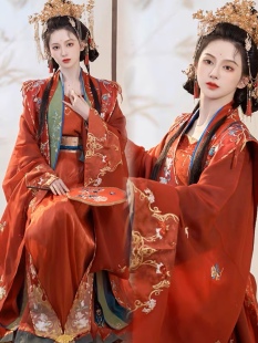 【钟灵记】钟灵记鸾歌锦鹊宋制汉服婚嫁婚服凤冠霞帔