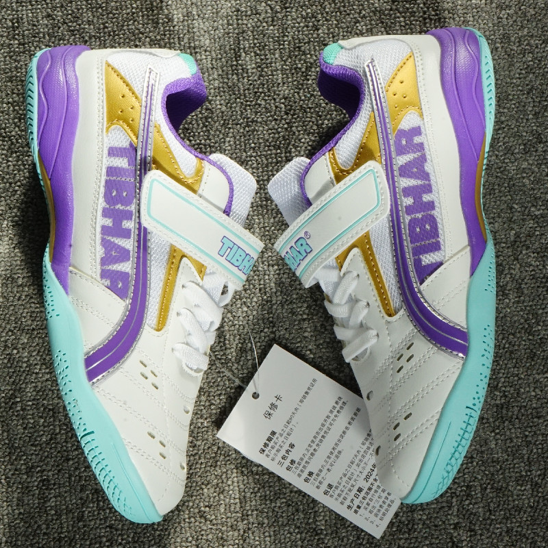 TIBHAR挺拔乒乓球鞋女款儿童打乒乓球运动鞋男童比赛训练乒乓球鞋