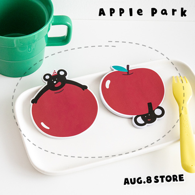 人间八月八苹果游乐园便签纸