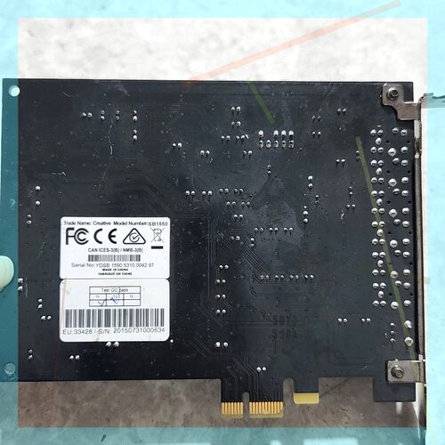 出售创新Sound Blaster SB1550内置声卡,几