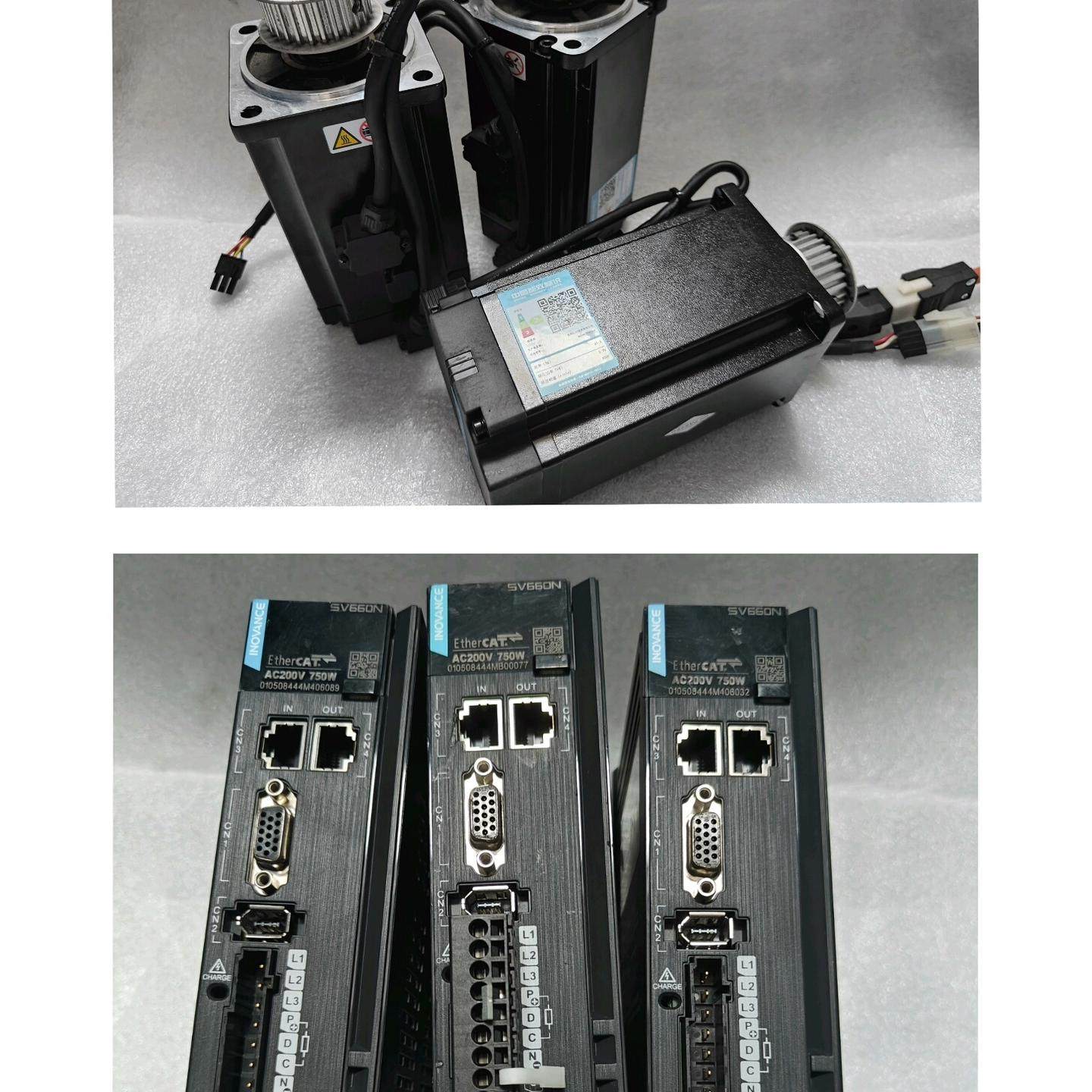 汇川660伺服电机750w EtherCAT以太网总线型驱动