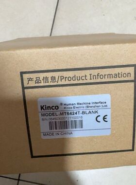 步科的工控触摸屏 型号：MT6424T-BLANK