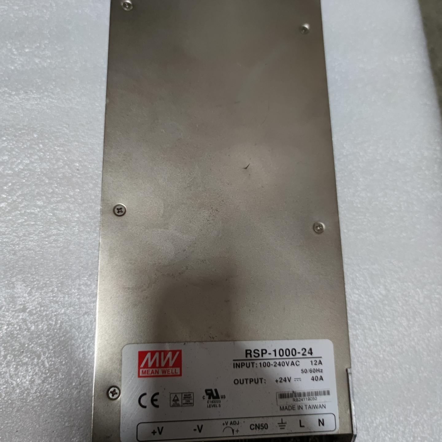 拆机台湾明纬开关电源 RSP-1000-24 24V40A